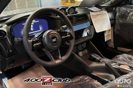The new Nissan 400Z, interior