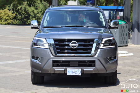 Front of 2022 Nissan Armada