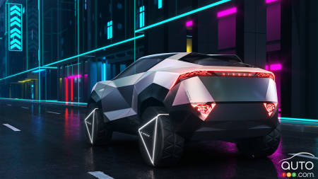 Nissan Hyper Punk concept exterior design