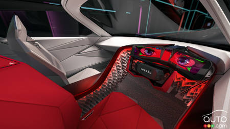 Nissan Hyper Punk concept seats