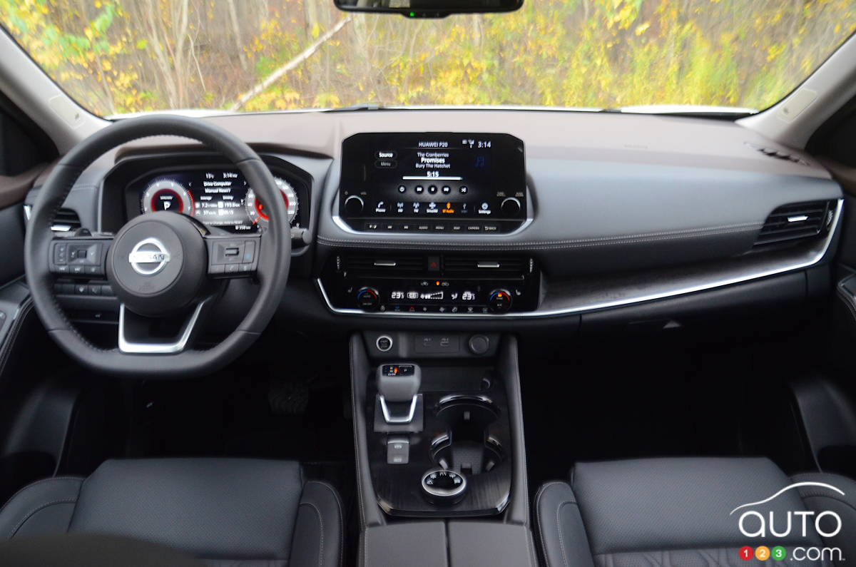 Nissan Rogue 2021, intérieur
