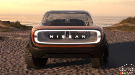 Nissan's Surf Out concept truck, front