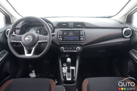 2021 Nissan Versa, interior