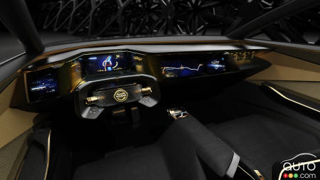 Tableau de bord du concept Nissan IMs