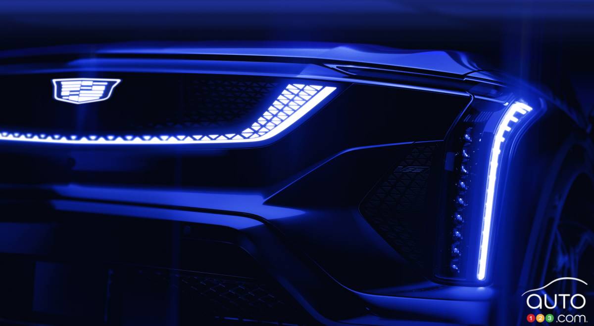 Le Cadillac Optiq-V 2026, calandre