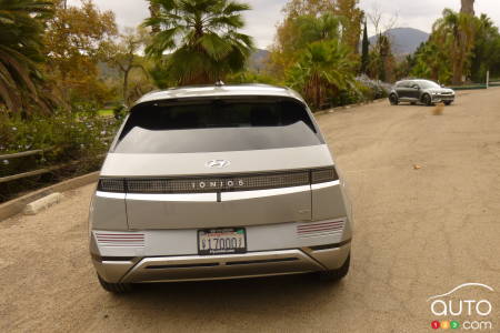 2022 Hyundai Ioniq 5, rear