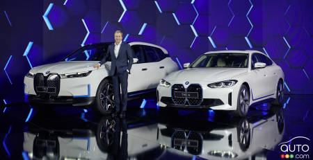 Oliver Zipse, avec les BMW iX et i4