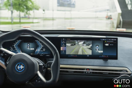 BMW iX, dashboard