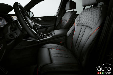 BMW X5 Black Vermilion Edition, interior