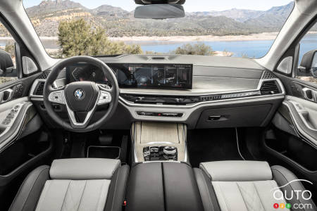 BMW X7 2023, intérieurs