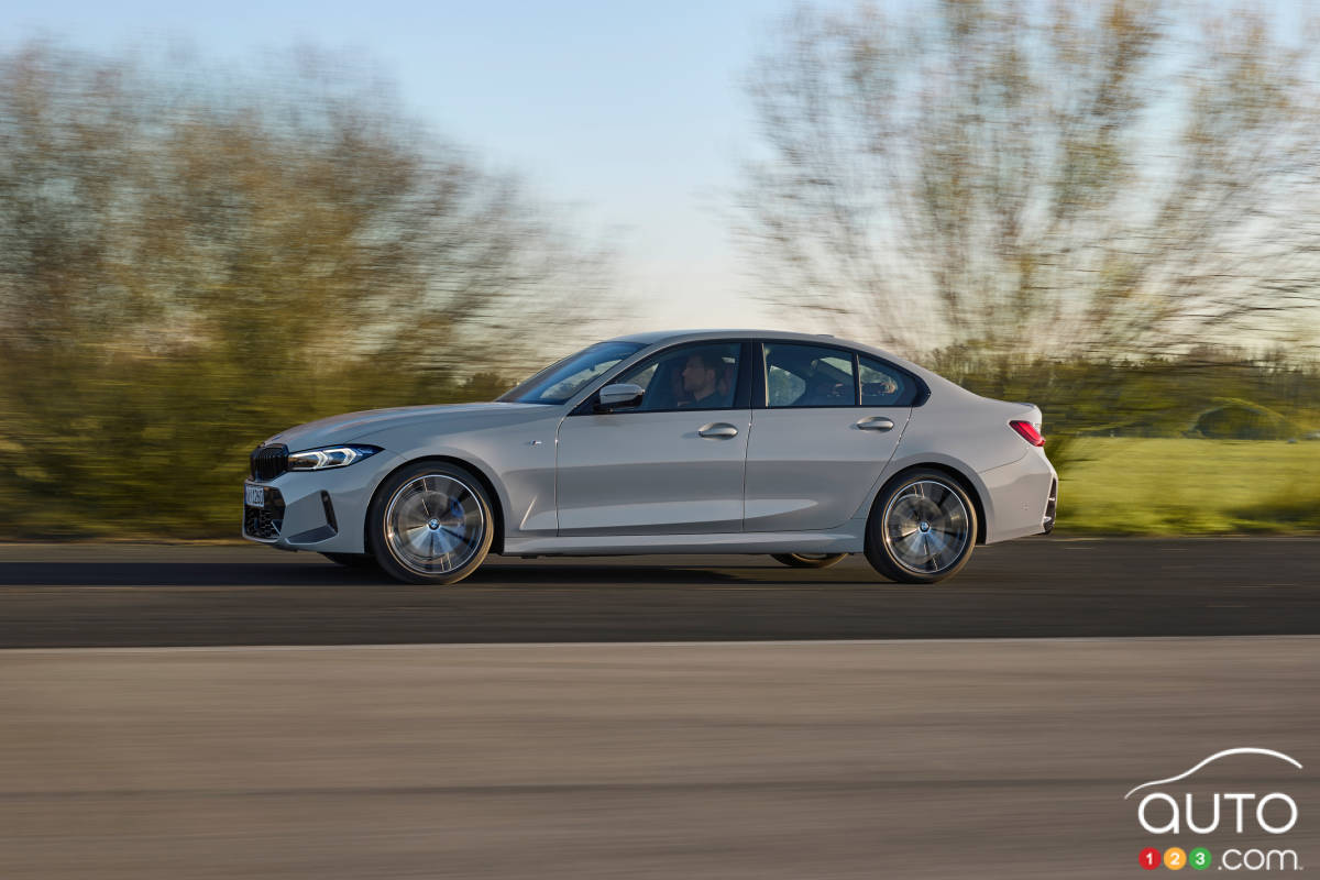 La BMW Série 3 2023, profil