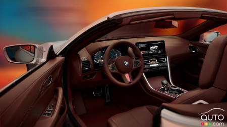 The BMW Skytop Concept, interior