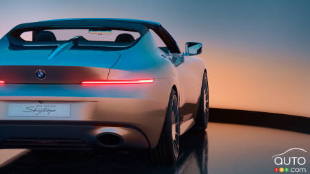 The BMW Skytop Concept, rear