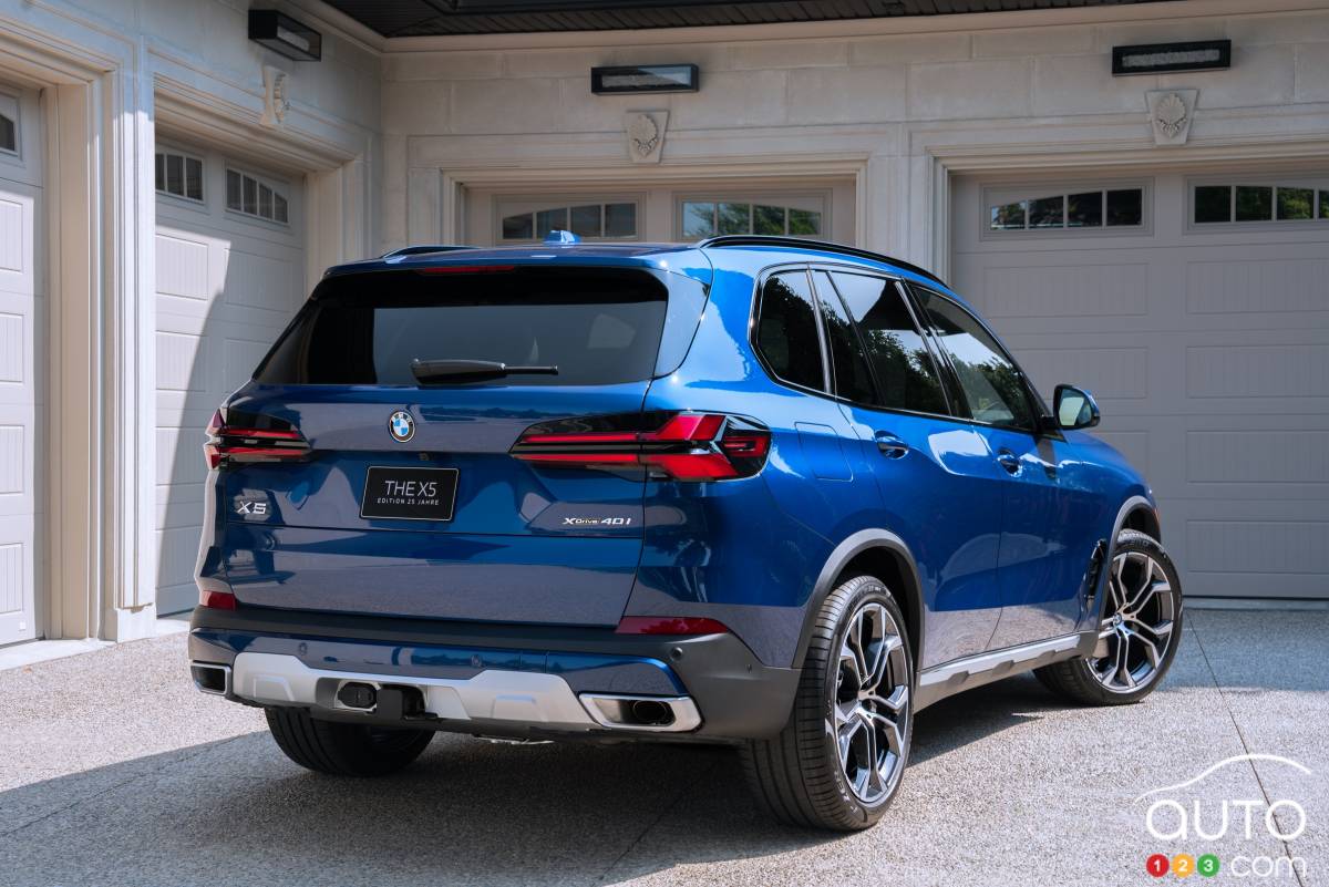 BMW X5 Édition 25 Jahre 2025, arrière