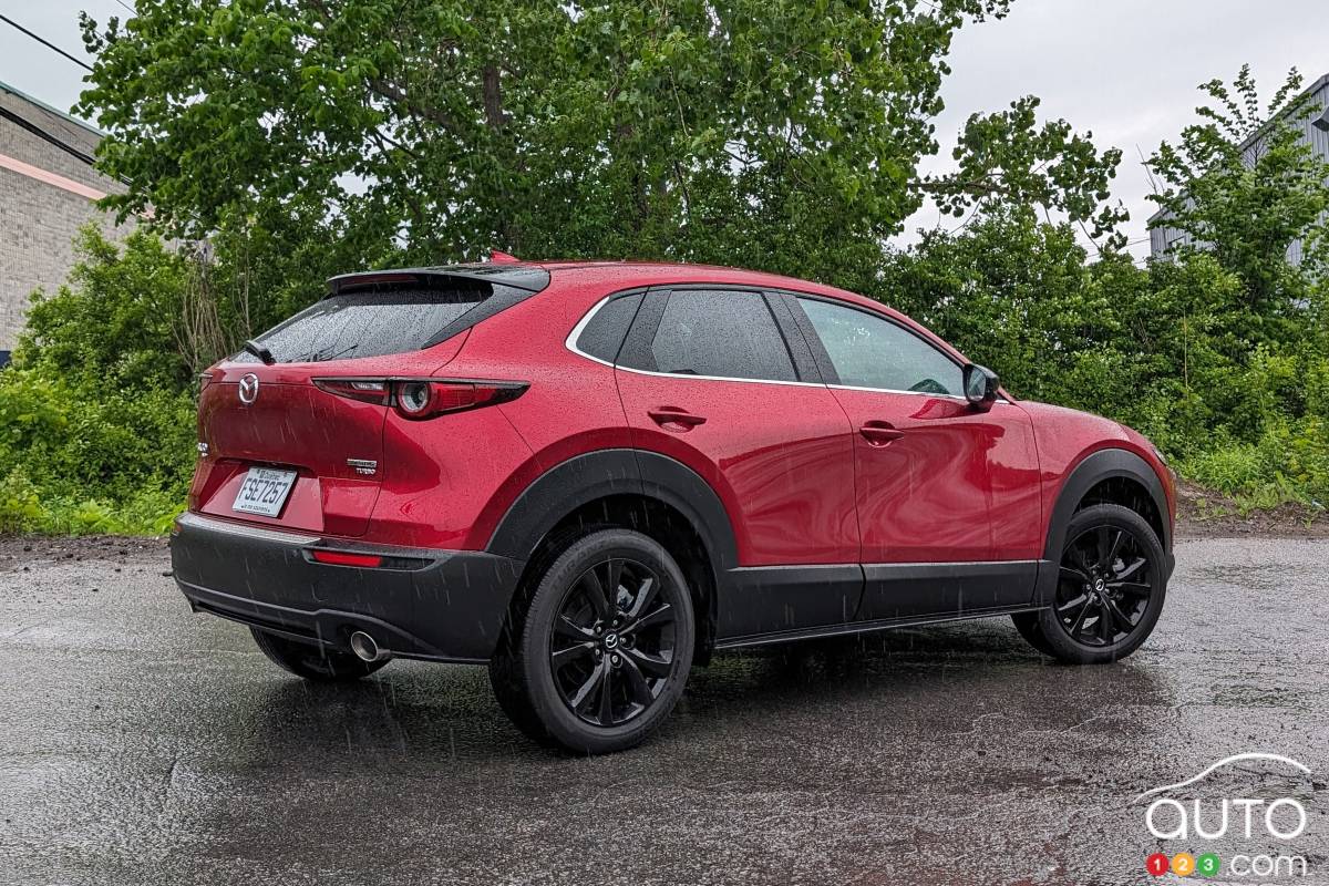 Mazda CX-30 2024, trois quarts arrière