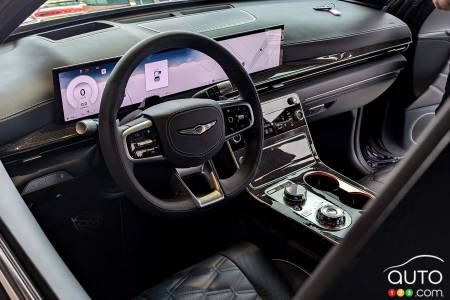 2025 Genesis GV80 Coupe, steering wheel, dashboard