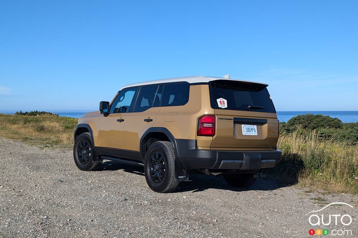 Le Toyota Land Cruiser 2024, sur la côte ouest de Terre-Neuve