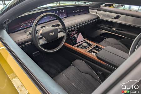 The Cadillac Celestiq, interior