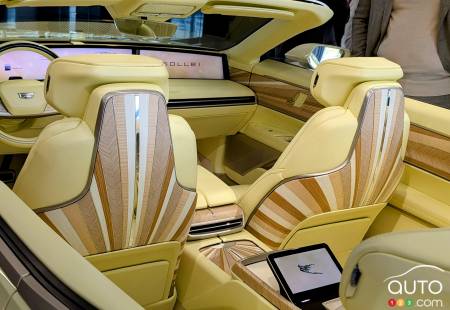 The Cadillac Sollei, seatbacks