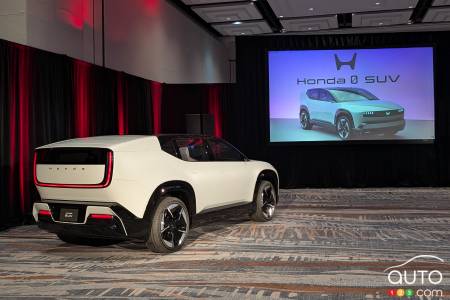 Le concept Honda 0 SUV, trois quarts arrière