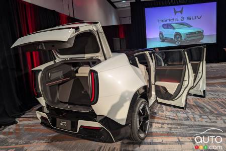 Le concept Honda 0 SUV, portes ouvertes