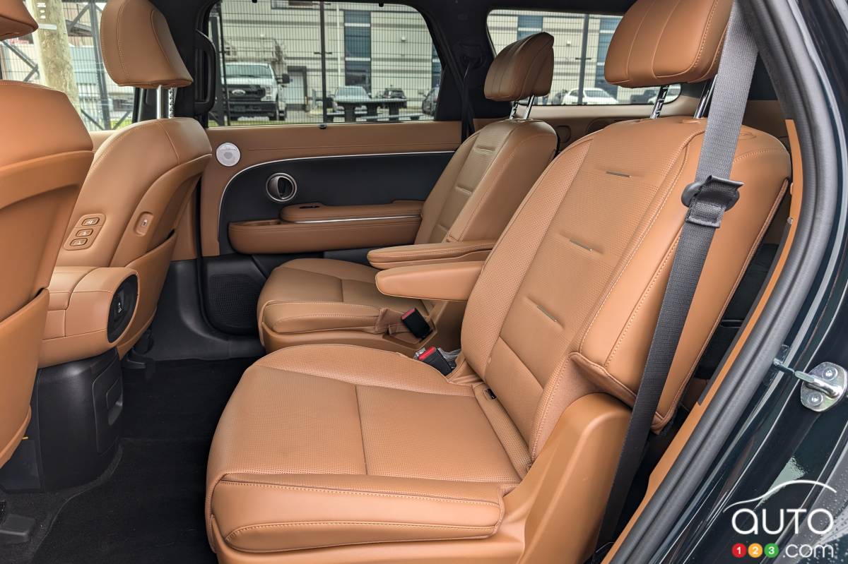 Hyundai Palisade 2026, deuxième rangée de sièges