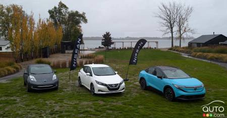 Nissan LEAF's three generations