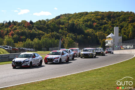 The last race of the  2022 Nissan Sentra Cup season