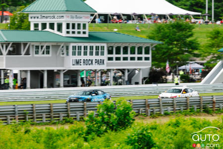 The Lime Rock Park circuit, in Connecticut