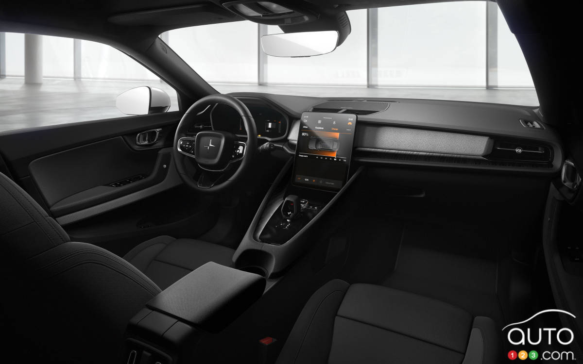Polestar 2, intérieur