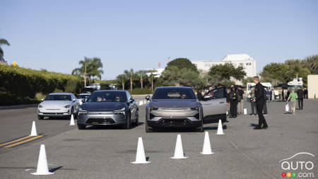 Voitures mises à disponibilité lors de la journée Polestar Day 2023