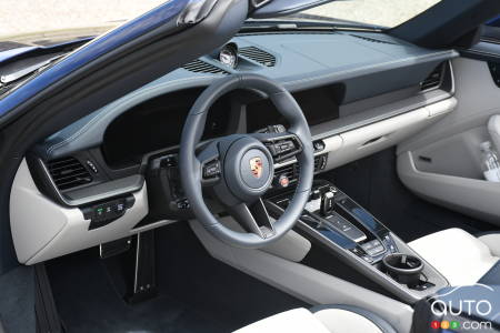 The 2025 Porsche 911 Carrera S, interior