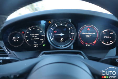 Front of 2023 Porsche 911 Carrera T  - Dashboard