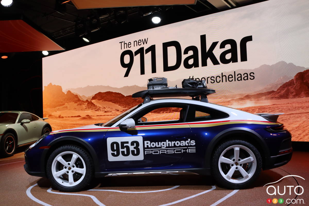 Porsche 911 Dakar 2023 - Profil