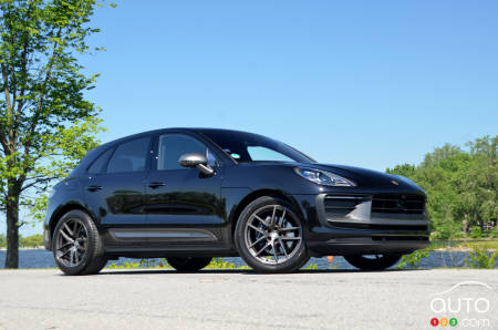 Porsche Macan T 2023, trois quarts avant