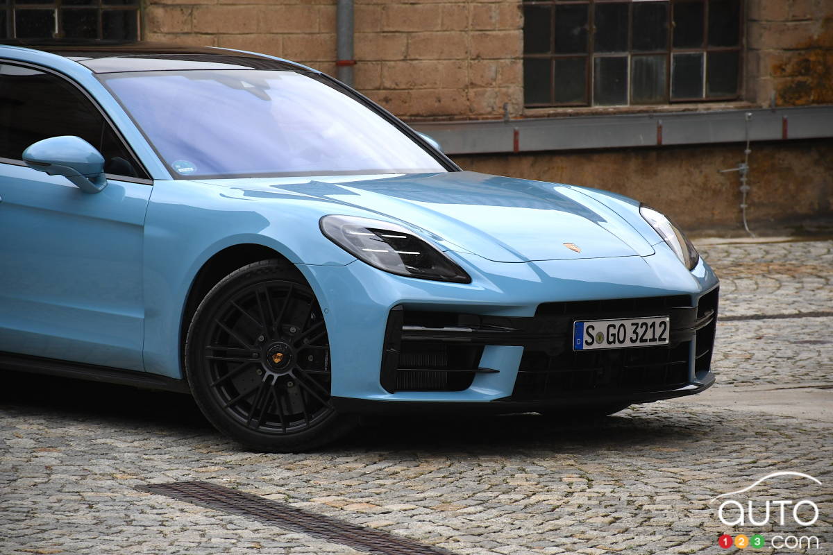 Porsche Panamera GTS 2025, phares