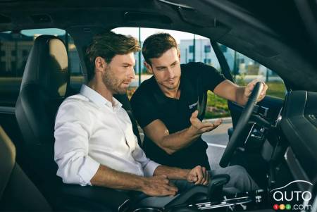 Programme de Porsche Drive avec instructions