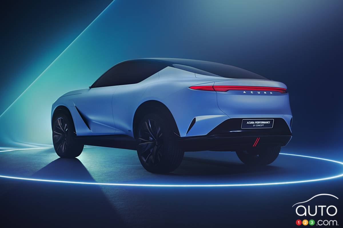 Acura Performance EV Concept, arrière