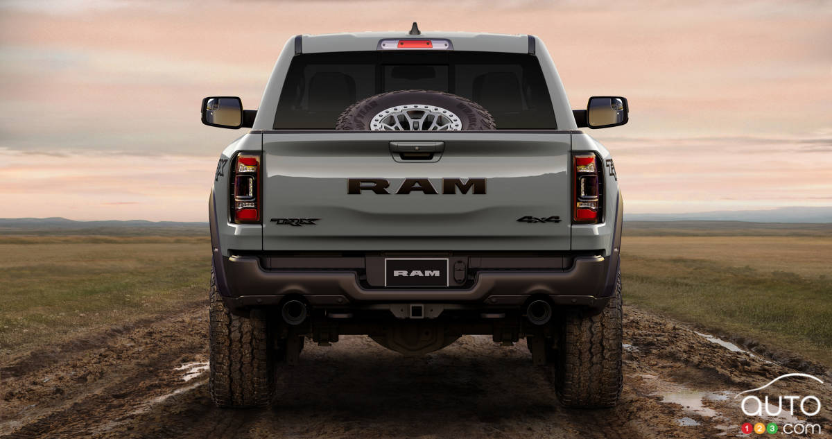 Ram 1500 TRX Launch Edition 2021, arrière