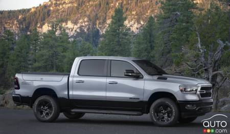 Ram 1500 BackCountry 2022, profil