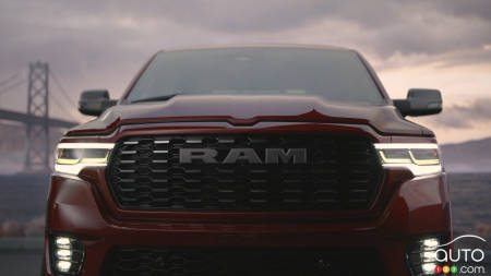 The 2025 Ram 1500, front