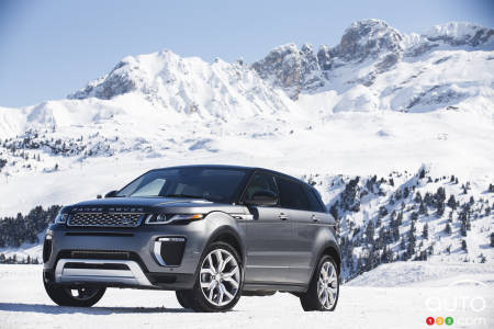 The highly successful Range Rover Evoque