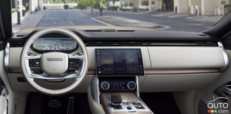 2022 Land Rover Range Rover, dashboard