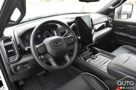 2025 Ram 2500 HD Limited, interior