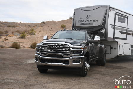 2025 Ram 2500 HD, with trailer
