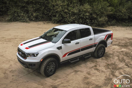 Ford Ranger XLT Tremor 2021, trois quarts avant