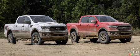 2021 Ford Ranger XLT Tremor and 2021 Ford Ranger Lariat Tremor