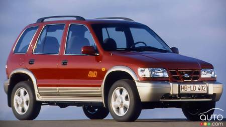 The first-generation Sportage