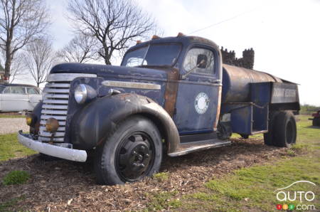 GM gasoline delivery truck