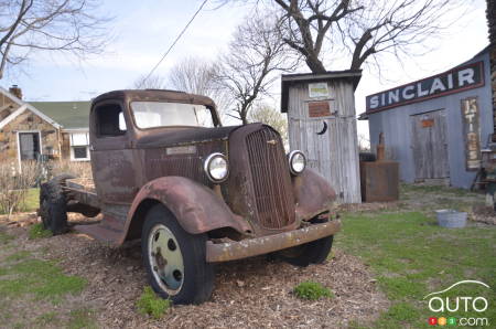 A Dodge truck